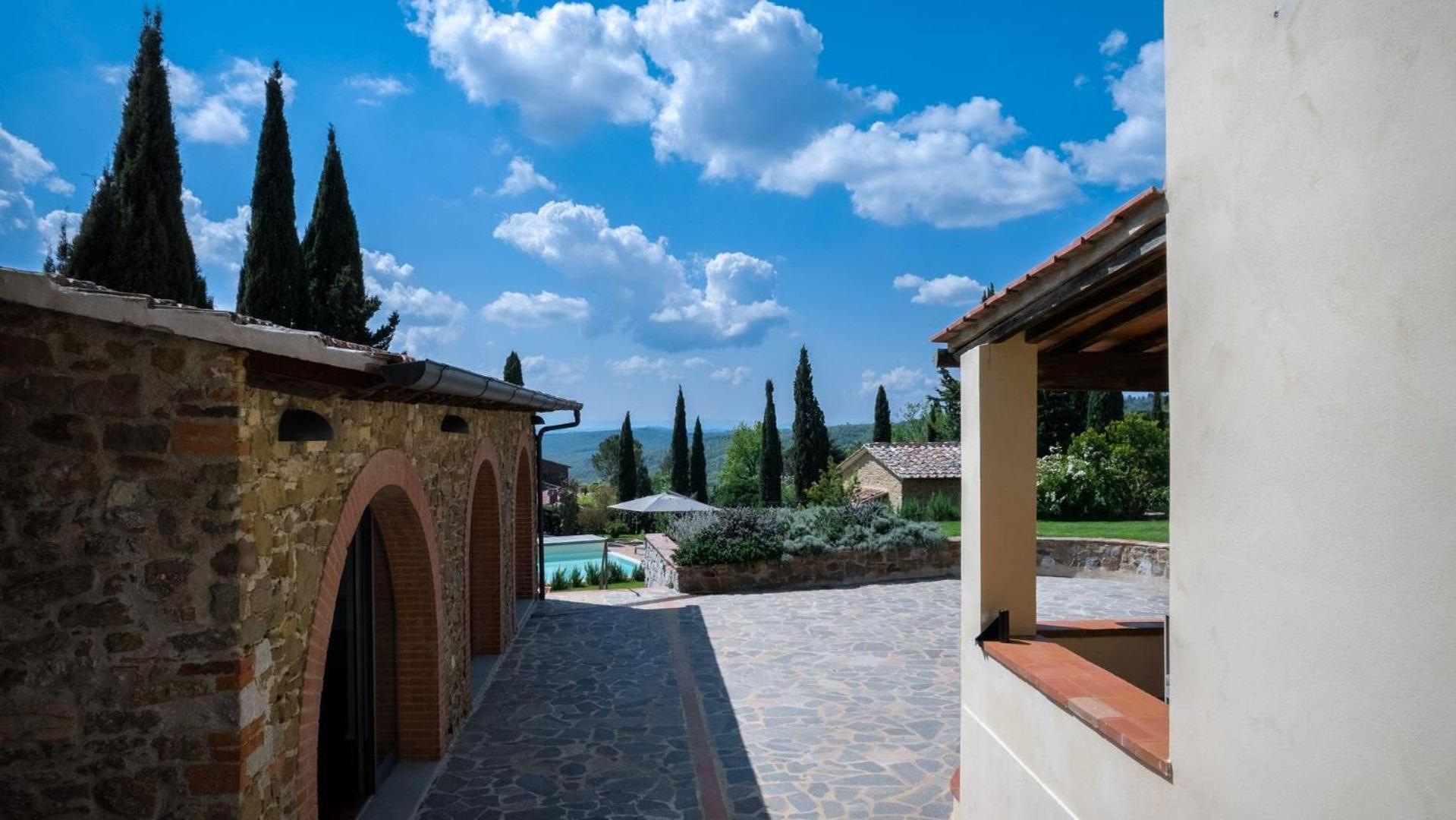 Casale San Vincenti Villa Gaiole in Chianti Exterior foto